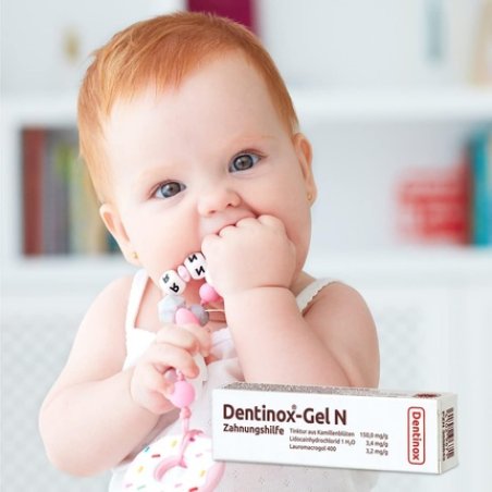 Dentinox Gel N Teething Aid with Anti-inflammatory Chamomile Tincture 10g