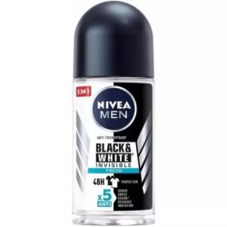 NIVEA Men Invisible Black & White Fresh Deo Roll-on 50ml