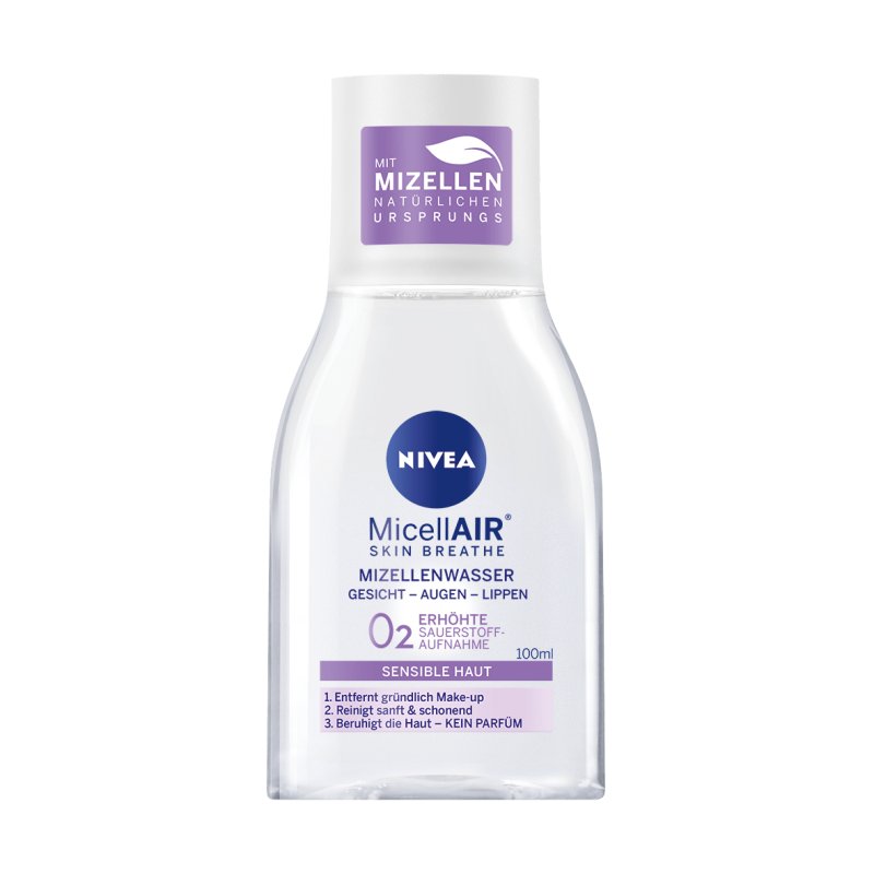 NIVEA MicellAir 5-in-1 Micellar Water Sensitive 100ml