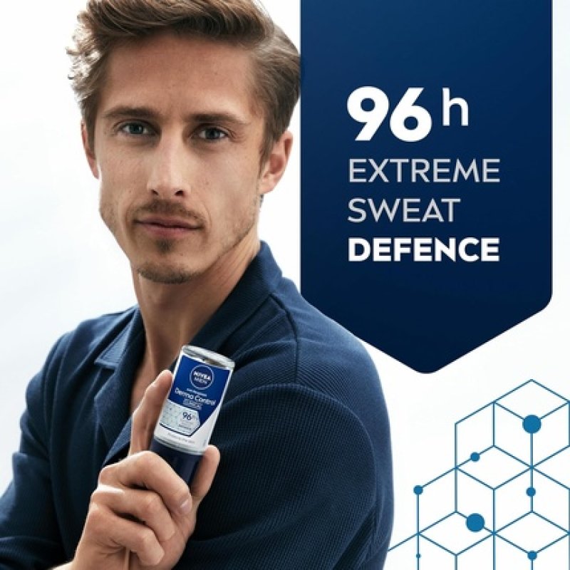 Nivea Men Derma Control 96h Roll-On Anti-Perspirant Unscented