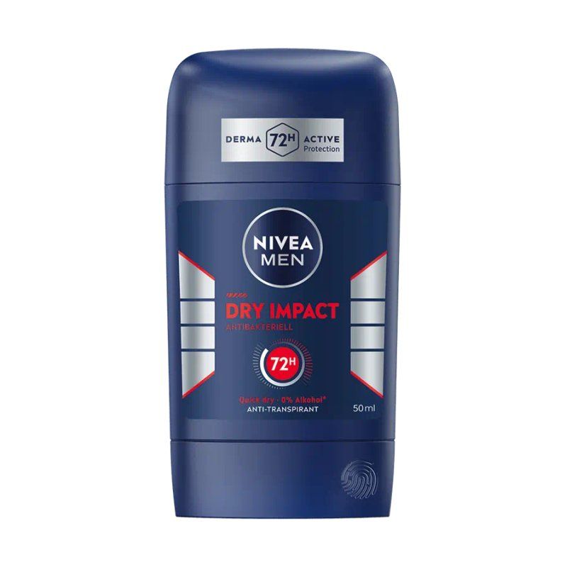 NIVEA MEN Dry Impact Hommes Déodorant stick 50 ml 1 pièce(s)