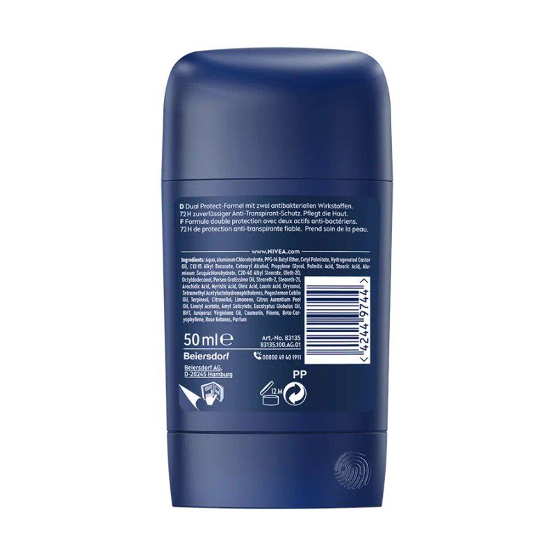 NIVEA MEN Dry Impact Stick deodorant 50 ml 1 pc(s)
