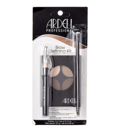 Ardell Brow Defining Kit Set - Includes Soothing Oil For Eyebrows, Hair Removal Wax Strips, And Hair Removal Gel 63