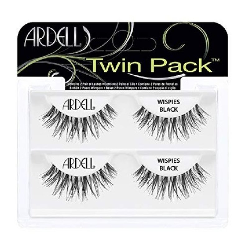Ardell Wispies Black False Eyelashes - Twin Pack