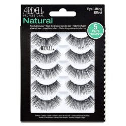Ardell Natural False Eyelashes 105 Black 5 Pairs