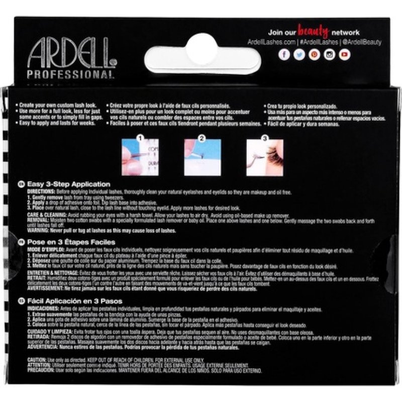 Ardell Double Individuals Medium The Original Black Pack of 56 Single