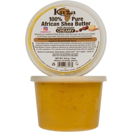Kuza 100% African Shea Butter Creamy 15oz