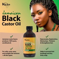 Kuza Jamaican Black Castor Oil Original Skin & Hair Treatment 118ml