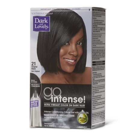 Dark & Lovely Go Intense Original Black Permanent Hair Color