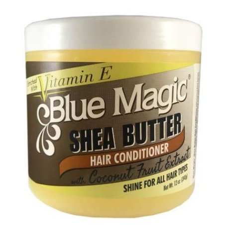 Blue Magic Shea Butter Hair Conditioner Enriched with Vitamin E 12 Oz