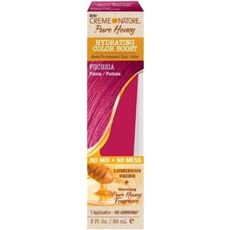 Creme Of Nature Pure Honey Hydrating Color Boost Semi-Permanent Hair Color
