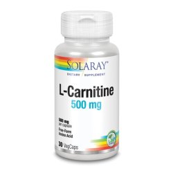 Solaray L-Carnitine 500 Mg 30 Caps