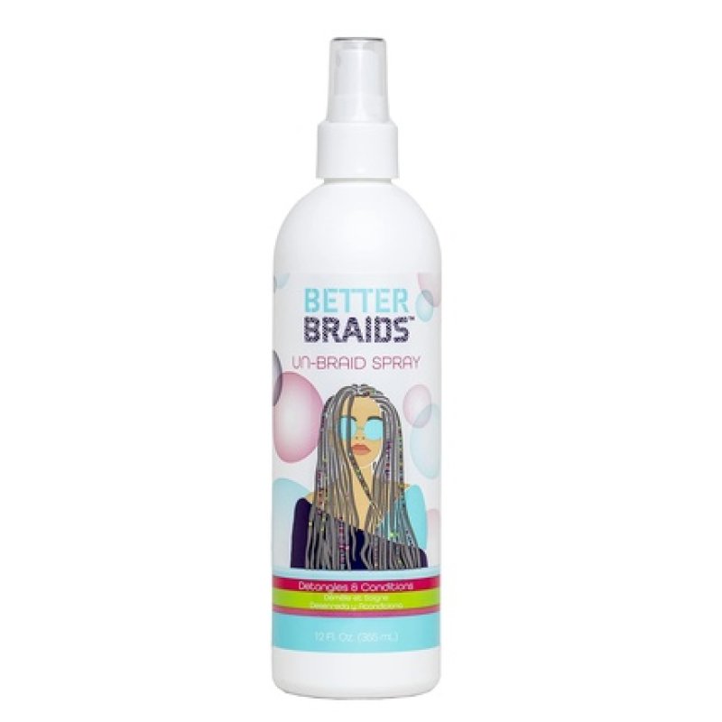 Better Braids Un-Braid Spray Detangler 12 fl oz