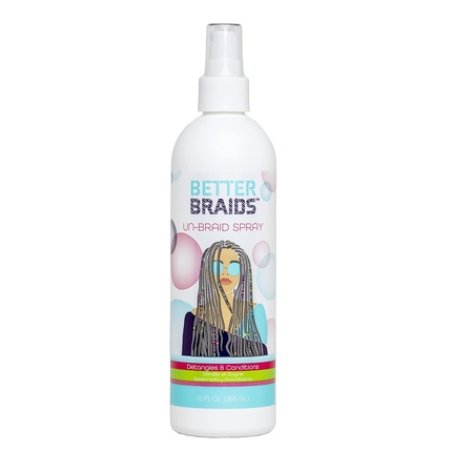 Better Braids Un-Braid Spray Detangler 12 fl oz