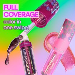 Wet N Wild Chameleon Chrome Lip Foil Bold Light-Reflecting Lip Gloss