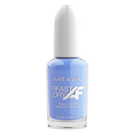 Wet N Wild Fast Dry Nail Polish Color Baby Blue Sin-Derella