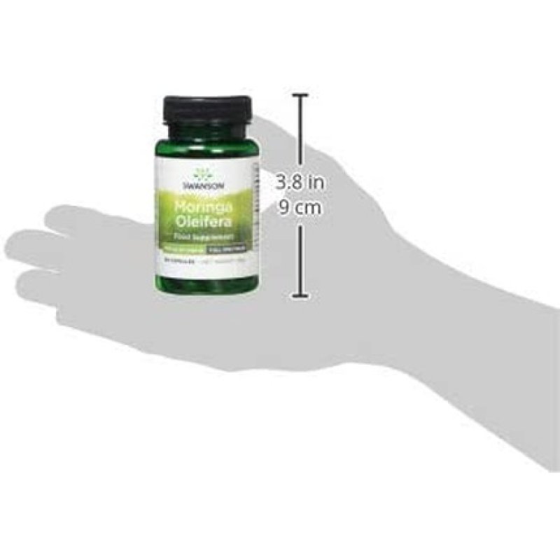 Swanson Full Spectrum Moringa Oleifera 400mg 60 Capsules