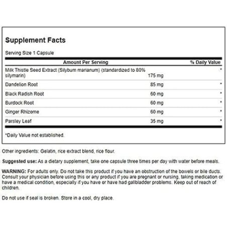 Swanson Milk Thistle Combination 60 Capsules