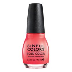 SinfulColors Bold Color nail polish 15 ml Red Gloss