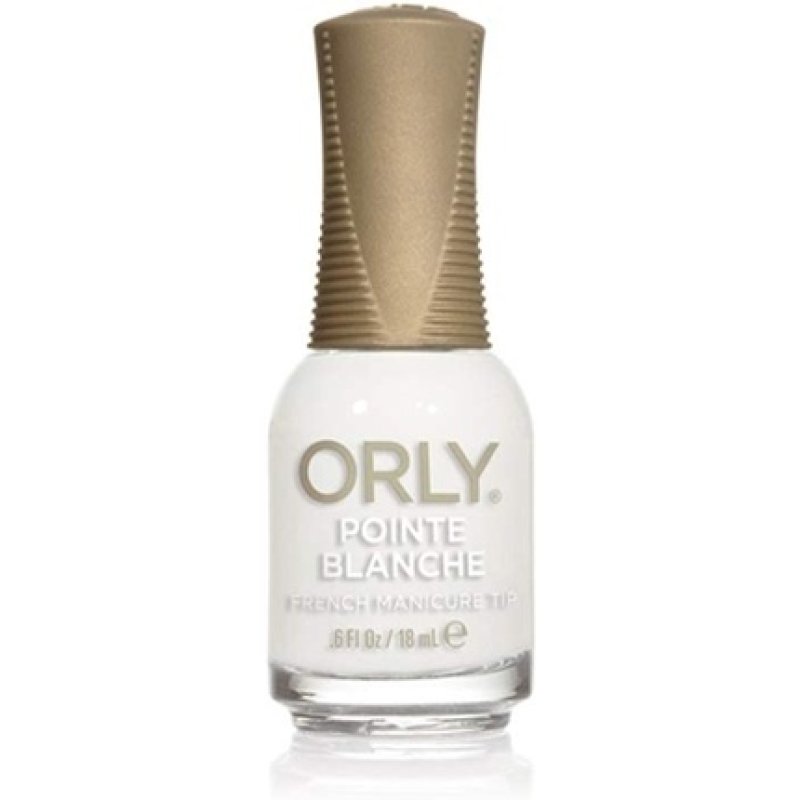 Orly Nail Polish Pointe Blanche 18ml - White/Pink