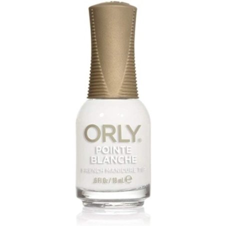 Orly Nail Polish Pointe Blanche 18ml - White/Pink