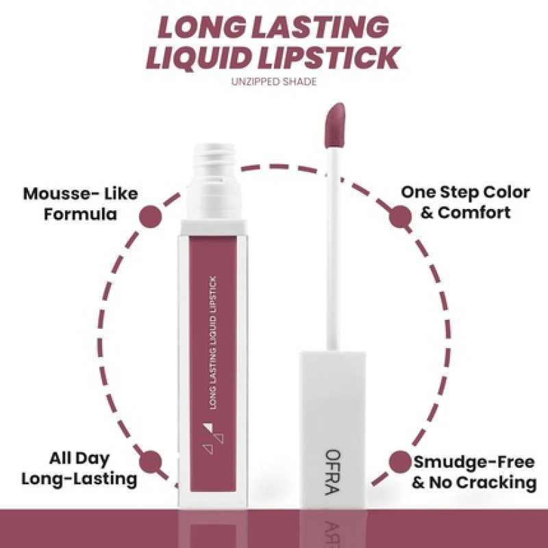 Long Lasting Liquid Lipstick - Unzipped