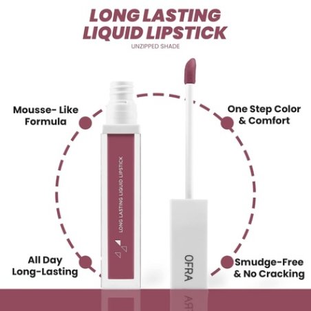 Long Lasting Liquid Lipstick - Unzipped