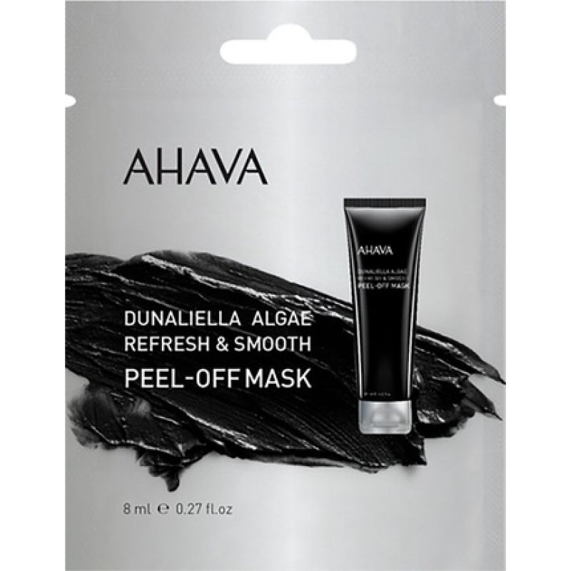 Ahava Dunaliella Algae Peel Off Mask - Helps Against Blackheads And Clogged Pores - Reduces Fatigue And Dullness Of The