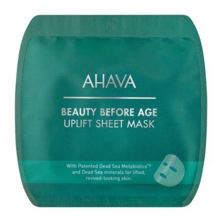 Ahava Uplifting & Firming Sheet Mask - A Rejuvenating Face Mask For Firming And Uplifting Skin