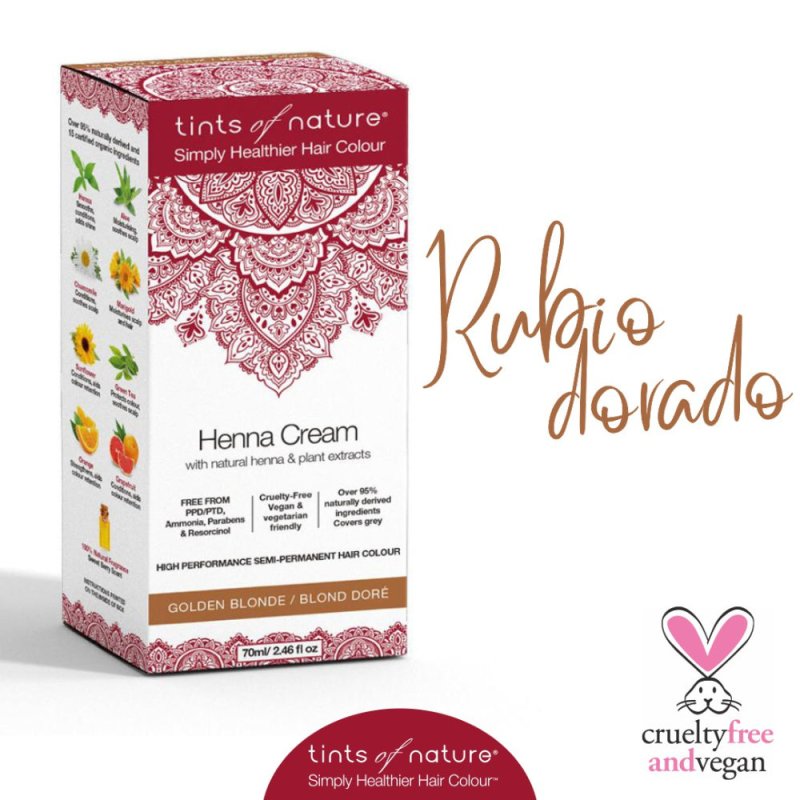 Tints of Nature 704326425492 hair colour Blonde 70 ml