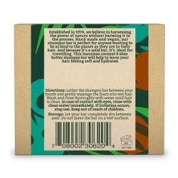 Faith in Nature Natural Coconut & Shea Butter Hair Soap Moisturizing Vegan and Cruelty-Free 85g