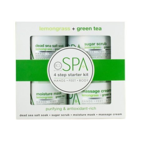 Bcl Spa Lemongrass Green Tea 4 Step Starter Kit