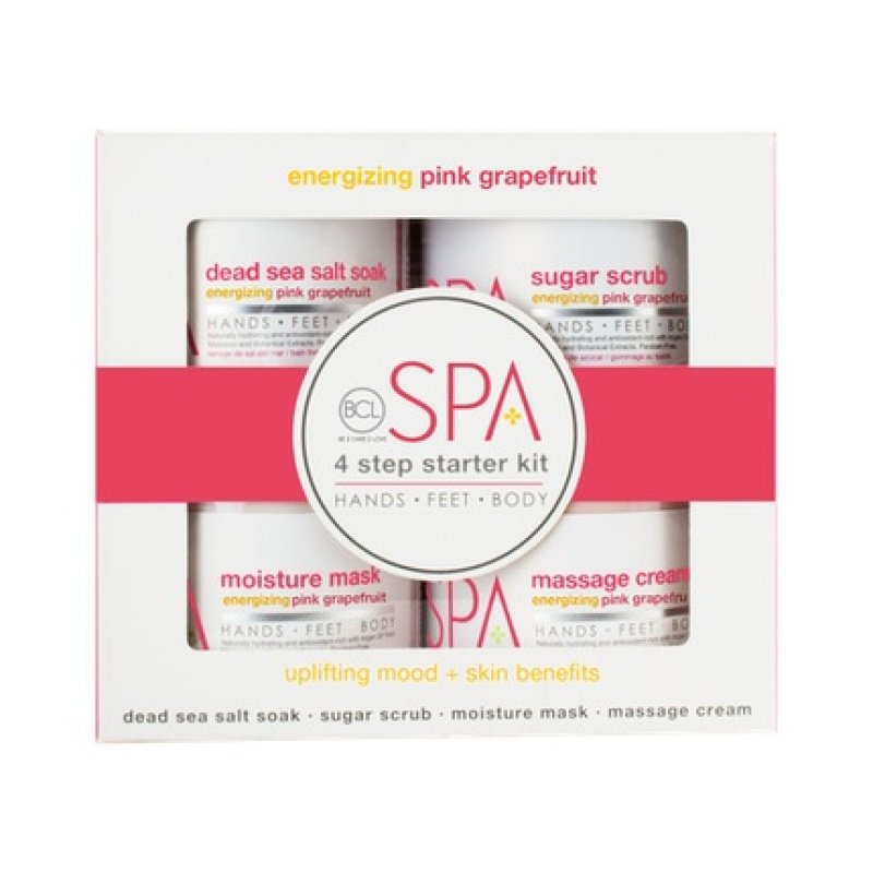 Bcl Spa Pink Grapefruit 4 Step Starter Kit