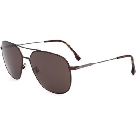 Hugo Boss Boss 1557/O/F/S Matte Brown Dark Ruthenium Sunglasses 62/16/150 for Men