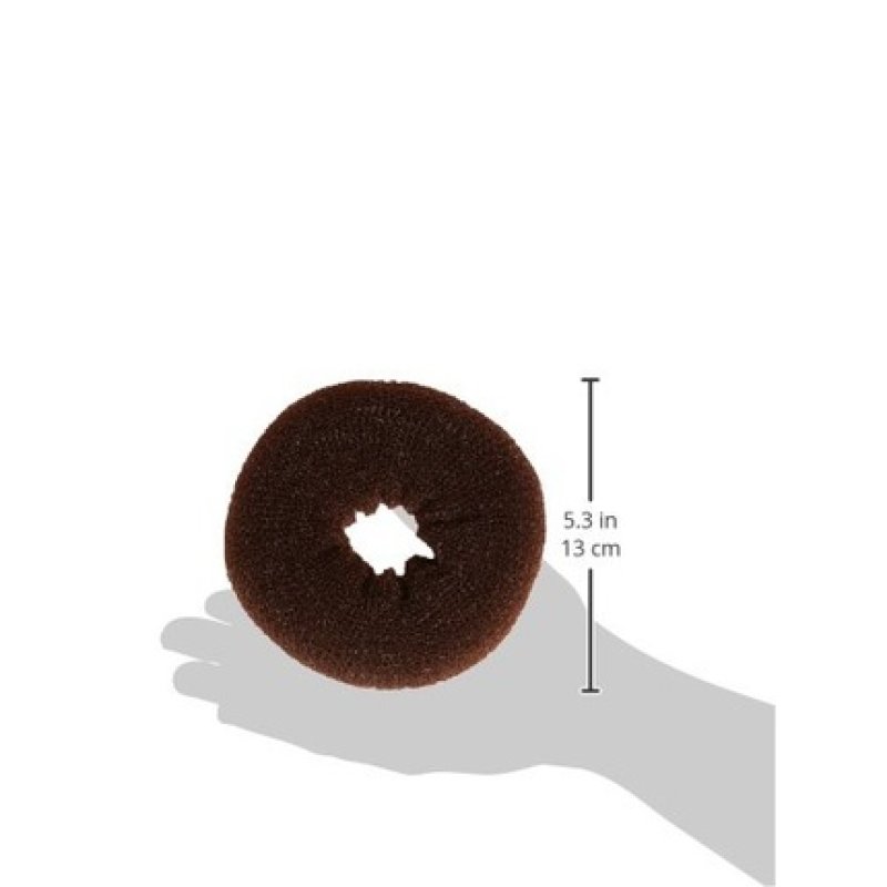 Sleep-In Rollers Bun Cushion Brown