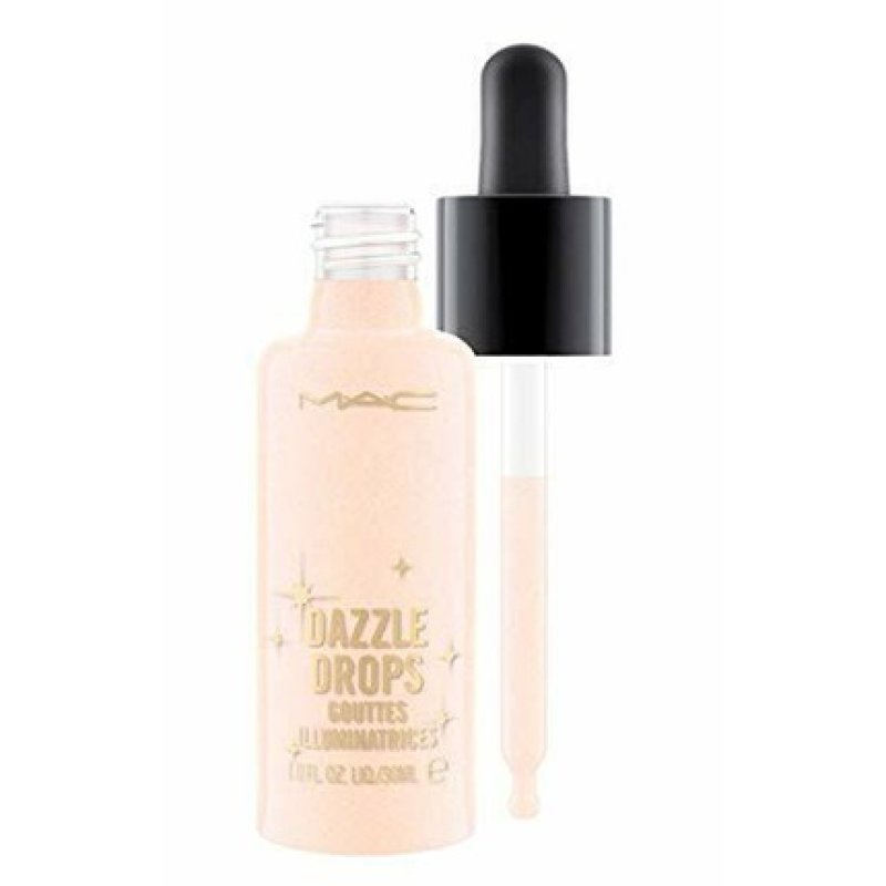 Mac Dazzlepink Dazzle Drops Shiny Liquid Pearl Highlighter 1oz 30ml