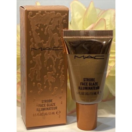 MAC Strobe Face Glaze Bronzer Illuminateur Highlighter Bronzejour - NIB FreeSh