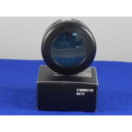 Mac Pressed Powder Eyeshadow Stormwatch Matte Intense Teal 0.05oz 1.5g