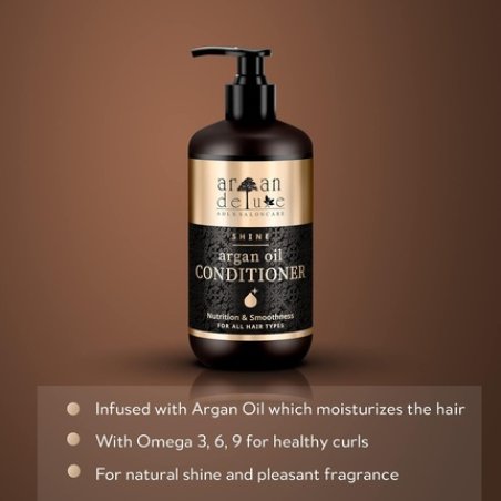 Argan Deluxe Hair Conditioner for Women and Men - Argan Oil Hair Conditioner