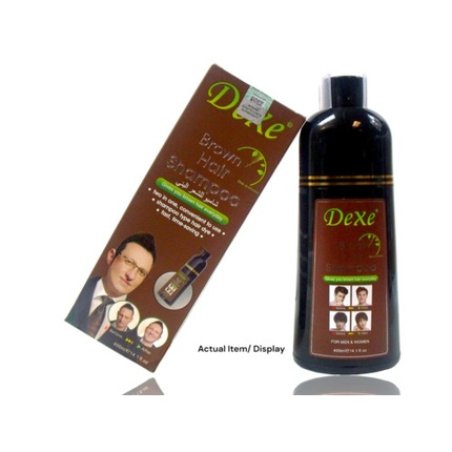 Dexe Brown Hair Shampoo Long Lasting Fast Permanent Hair Dye 14.1 Oz