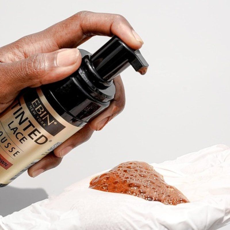 EBIN Tinted Lace Mousse Light Warm Brown 100ml