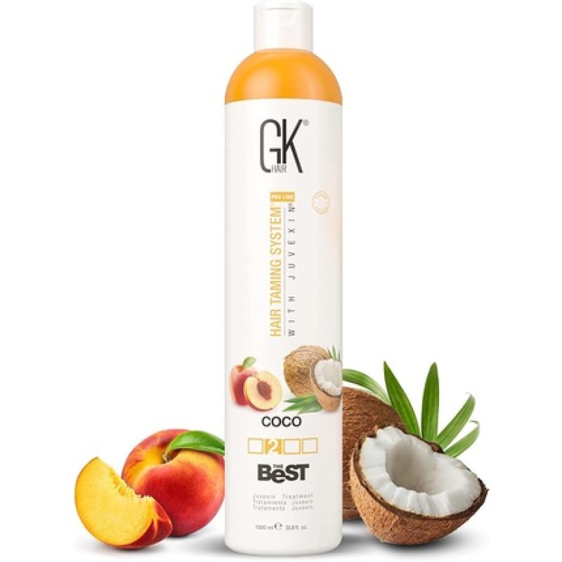 GK HAIR Global Keratin The Best COCO Smoothing Keratin Hair Treatment 33.8 Fl Oz/1000ml