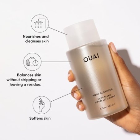 Ouai Body Cleanser Dean Street Foaming Body Wash with Jojoba Oil and Rosehip