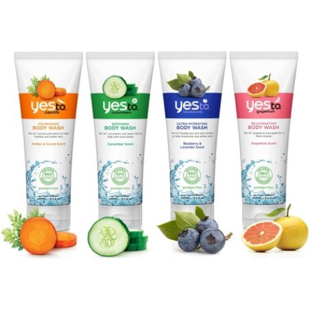 Yes To Blueberry Body Wash Ultra Hydrating Tube, 280 Ml