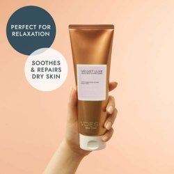 Voesh Velvet Luxe Vegan Lavender Relieve Body & Hand Cream Lotion 8.5oz