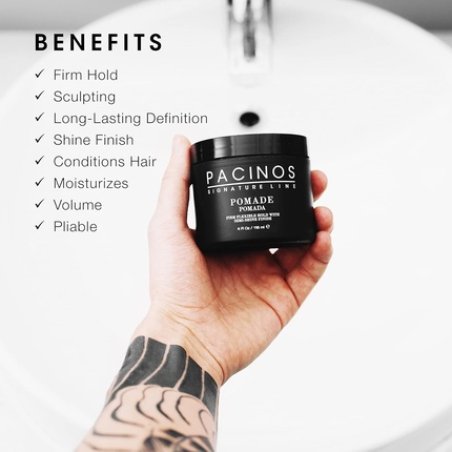 Pacinos Pomade 4 Ounce Approx. 112g