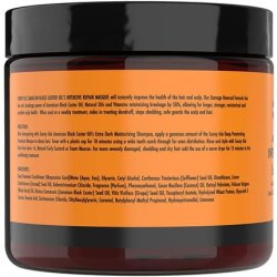 Sunny Isle Jamaican Castor Oil Intensive Repair Masque Black Coconut 16 Fl Oz