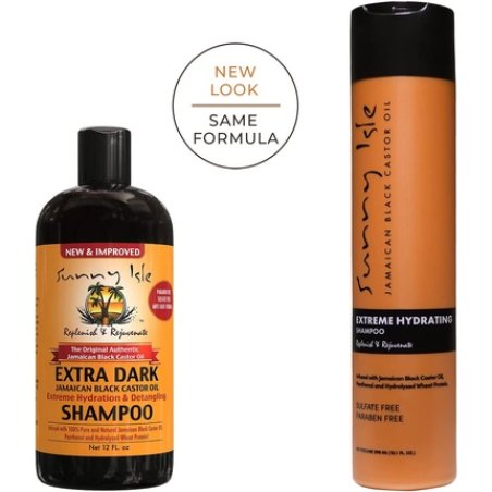 Sunny Isle Extra Dark Jamaican Black Castor Oil Extreme Hydration & Detangling Shampoo 355ml