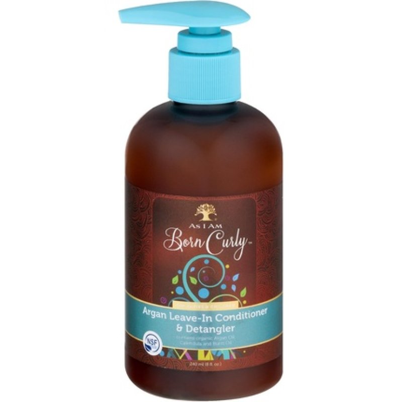 I Am Born Curly Argan Leave-In Conditioner & Detangler 8oz