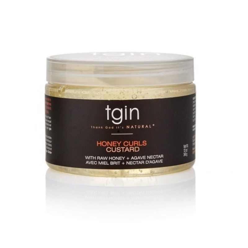 Tgin Honey Curls Custard for Natural, Dry, and Curly Hair